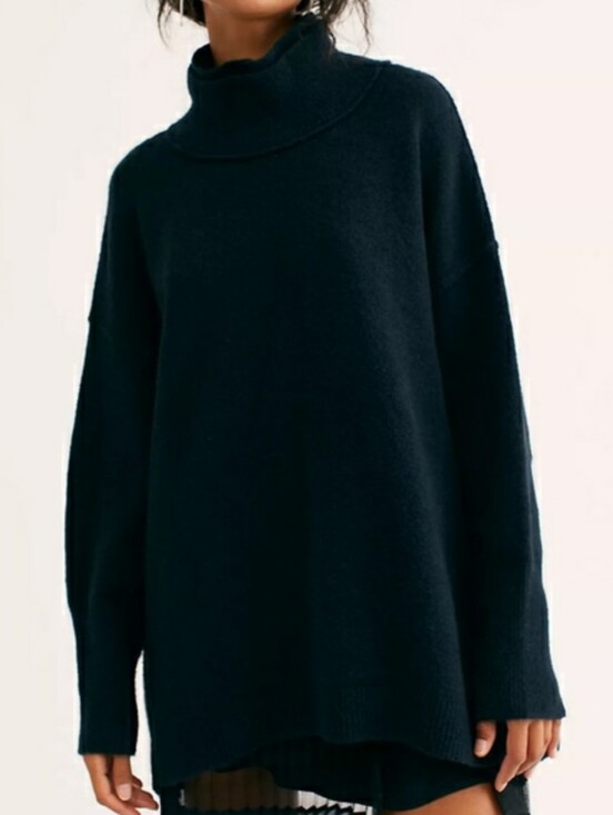 Free People Sweaters - Free People Afterglow Oversized Mock Neck Sweater